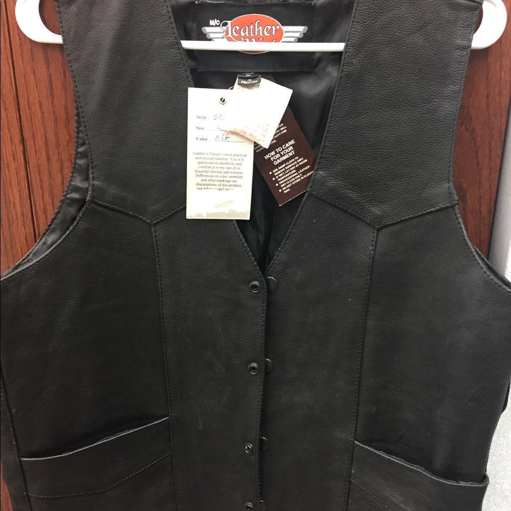 Leather Vest
